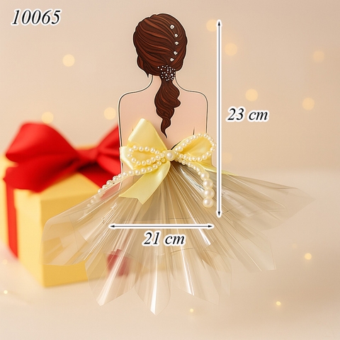 Phôi Đựng Tiền Cô Gái Váy Ngắn + 10 Meka Tiền HD