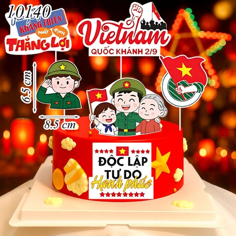 SCG-Set Cắm Giấy 2/9 Độc Lập Tự Do TP