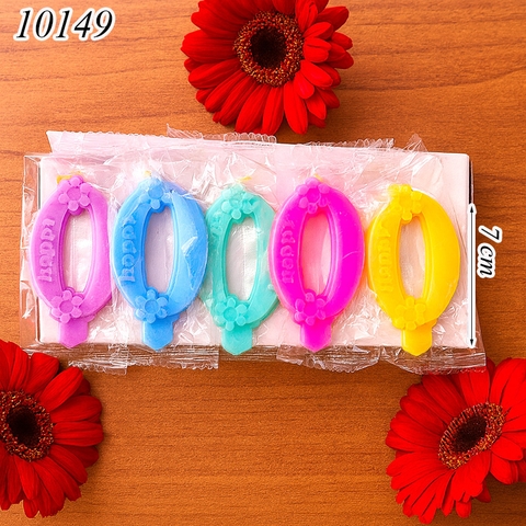 Hộp Nến Số Hoa Mix Màu Số 0 ( 20 Chiếc )