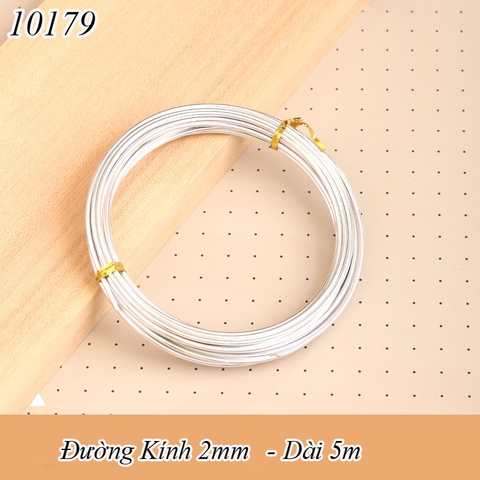 Dây nhôm mềm đường kính 2mm TQ (5m)