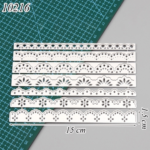 Khuôn nhựa tạo viền ren hoa C TQ