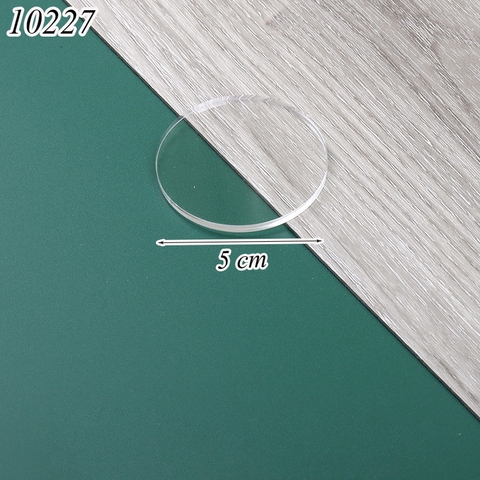 Tấm nhựa mica tròn trong suốt đường kính 5cm TQ