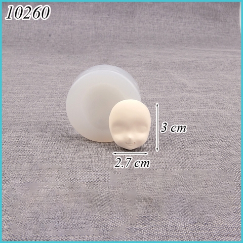 Khuôn Silicon tạo hình khuôn mặt 3D 107 TQ