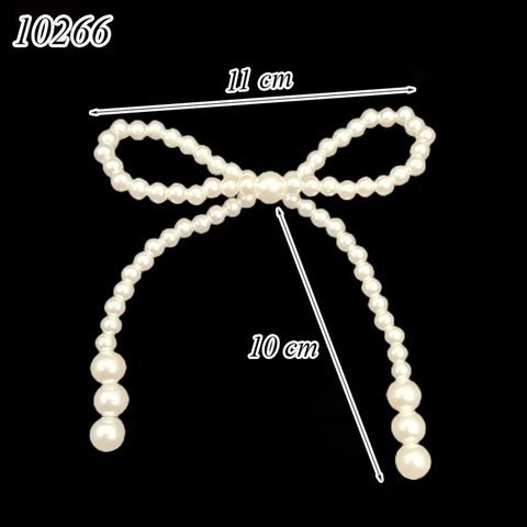 Nơ ngọc trai size to TQ
