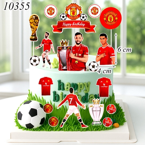 SCG-Set Cắm Chủ Đề Bóng Đá Manchester United TQ