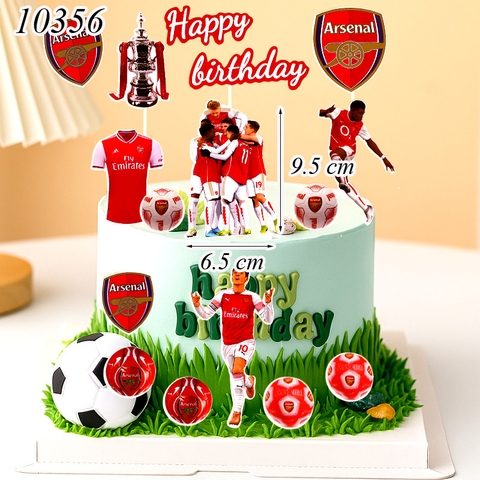 SCG-Set Cắm Chủ Đề Bóng Đá Arsenal TQ
