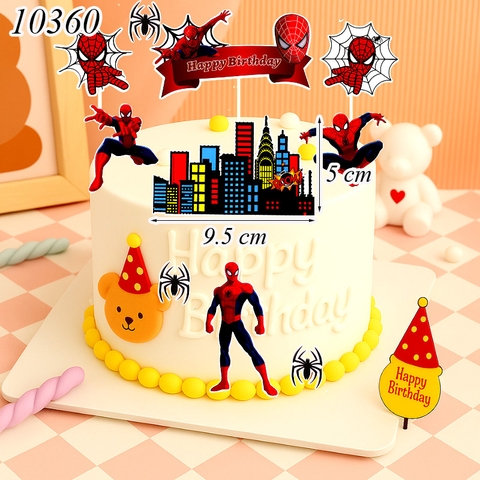 SCG-Set Cắm Chủ Đề Người Nhện Spider-Man 2 TQ