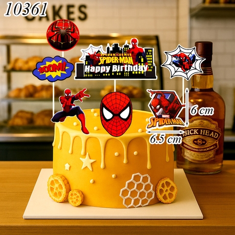 SCG-Set Cắm Chủ Đề Người Nhện Spider-Man 1 TQ