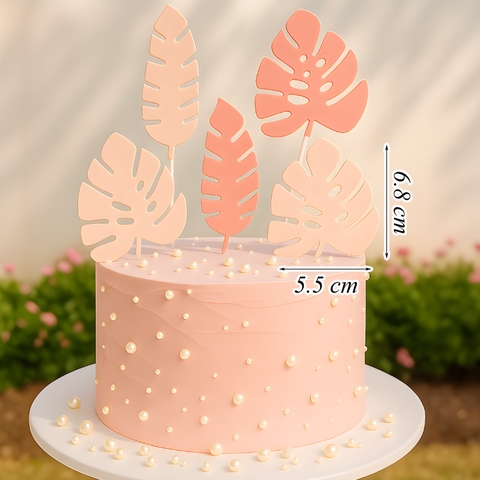 Set 5 Lá Đất Set Hồng