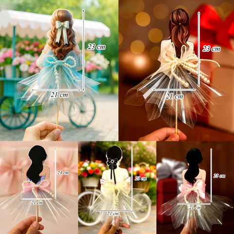 Combo 5 Cô Gái Váy 10 Ống Tiền M6