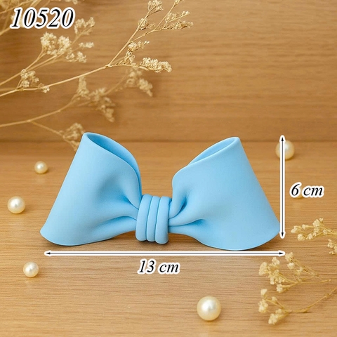 Nơ Đất Sét Xanh Dương 13 Cm