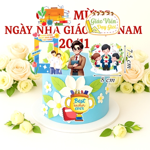 Set Cắm Giáo Viên Hạng Giỏi TP