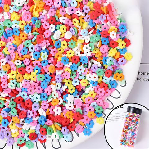 Lọ 100gr Kẹo Đường Mix Hoa Nhiều Màu