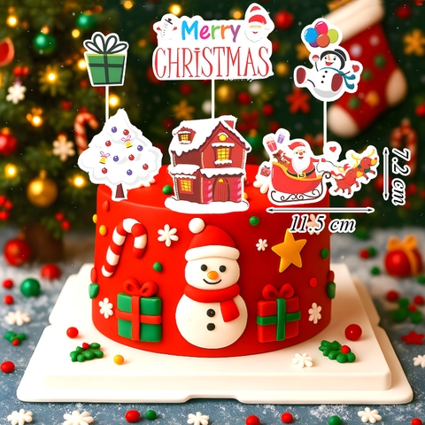 SCG-Set cắm ông già noel ngồi xe TP