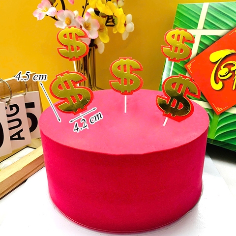 SCG -  set cắm tiền chữ $ đỏ