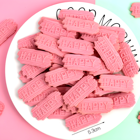 Bánh Quy Chữ Nhật HAPPY Hồng