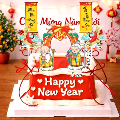 SCG-Set Cắm Ông Bà Thọ 26-3 HD