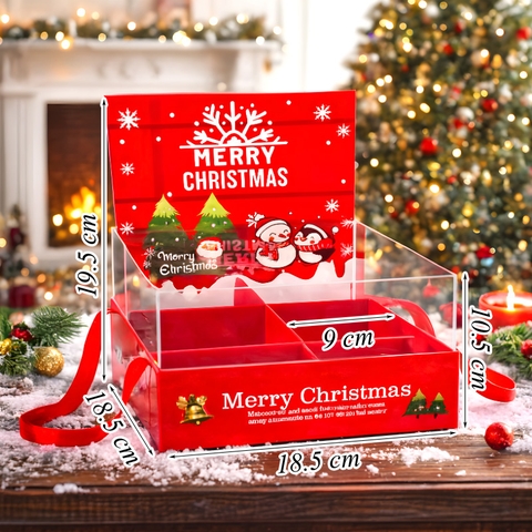 Hộp Noel 4 Ngăn HD ( 7 Chi Tiết )