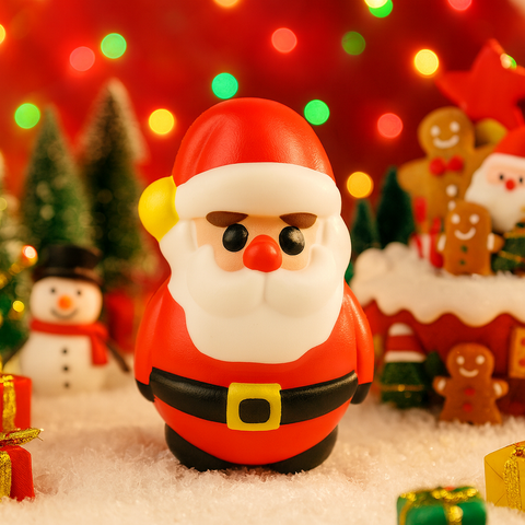 Tượng Ông Già Noel Nhựa Dẻo