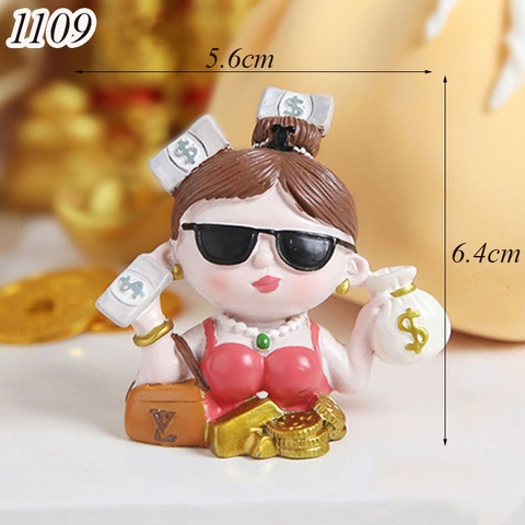 Tượng - Nữ tỷ phú dolar