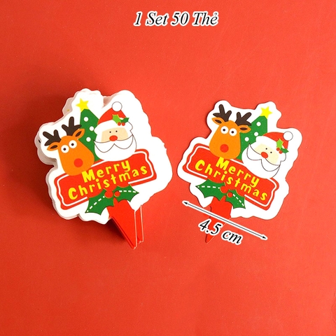 SCG-Set 50 thẻ Ông Già Noel Và Tuần Lộc 1
