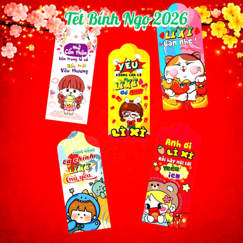 Set 10 Lì Xì Tết 2026 M2