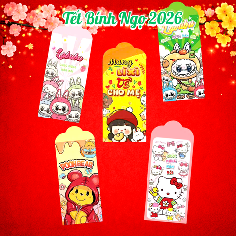 Set 10 Lì Xì Tết 2026 M3