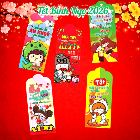 Set 10 Lì Xì Tết 2026 M4