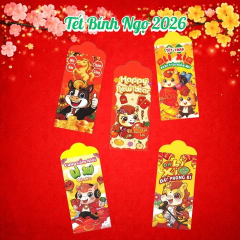 Set 10 Lì Xì Tết 2026 M9