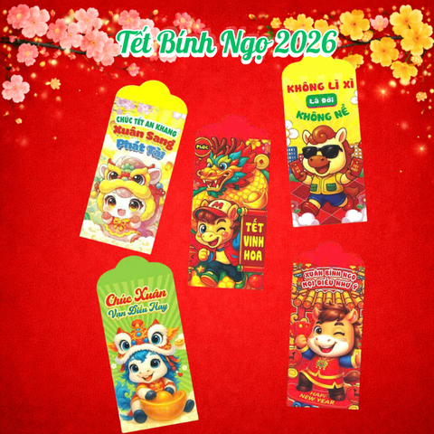 Set 10 Lì Xì Tết 2026 M10