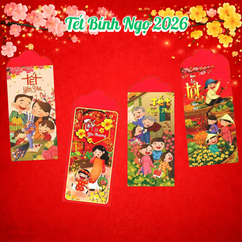Set 10 Lì Xì Tết 2026 M13