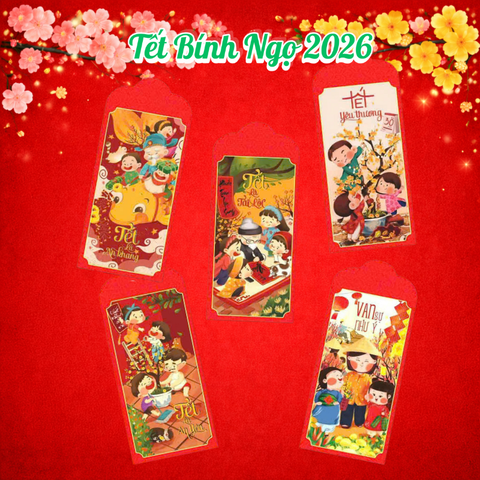 Set 10 Lì Xì Tết 2026 M14