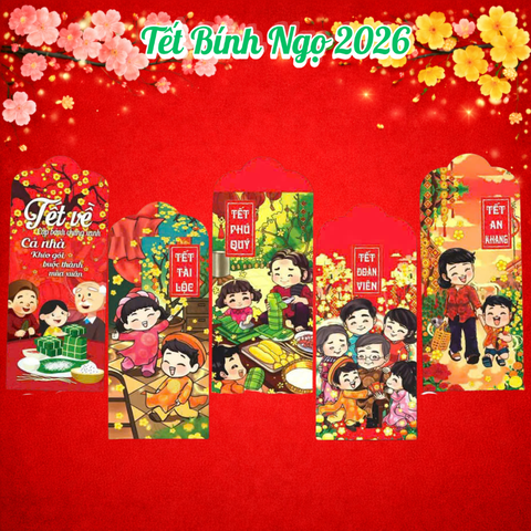 Set 10 Lì Xì Tết 2026 M19
