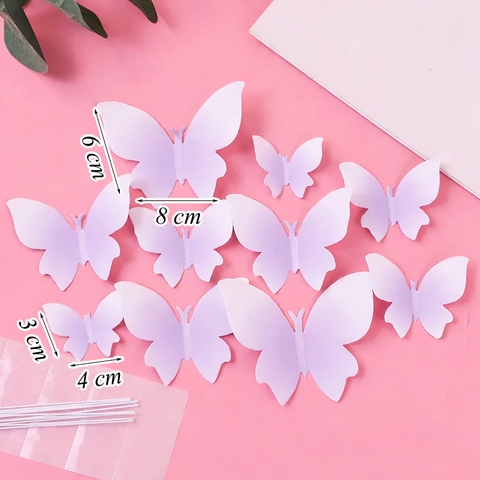 SCG-Set 10 Bướm Giấy Tím HD
