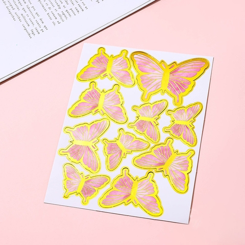 10 Bướm giấy hồng TQ