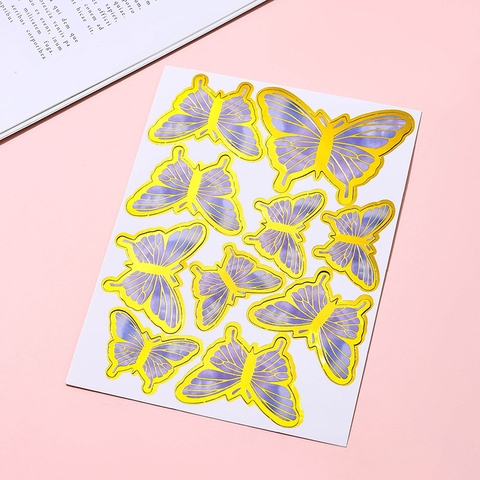 10 Bướm giấy tím TQ