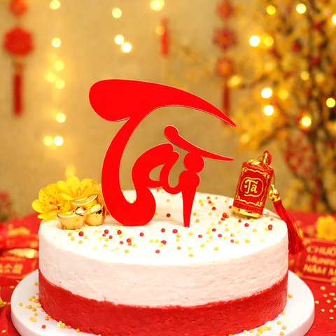 MK - 10 Meka chữ Đỏ TÀI Tết