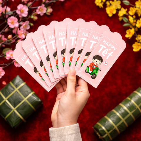 Set 10 Lì Xì Cao Cấp M2