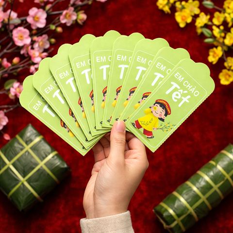Set 10 Lì Xì Cao Cấp M6