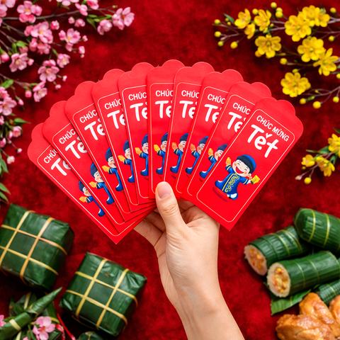 Set 10 Lì Xì Cao Cấp M7