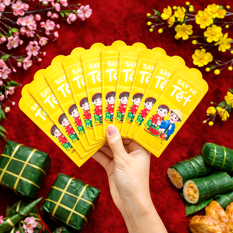 Set 10 Lì Xì Cao Cấp M9