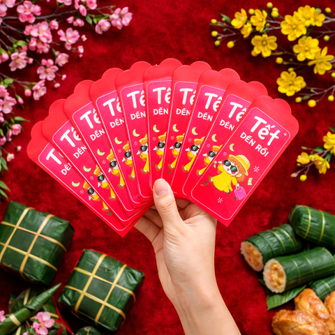 Set 10 Lì Xì Cao Cấp M10