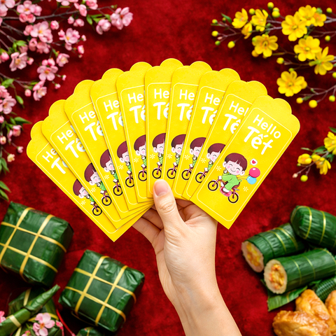 Set 10 Lì Xì Cao Cấp M11