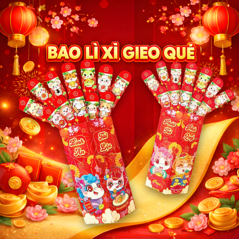 Bao Lì Xì Gieo Quẻ Phát Lộc