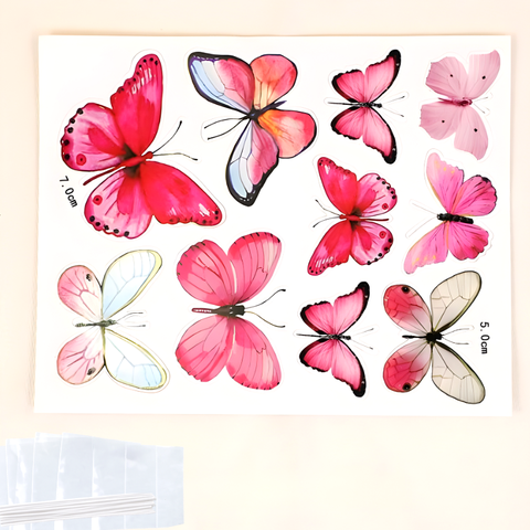 SCG-Set 10 Bướm Giấy Pastel 2 TQ