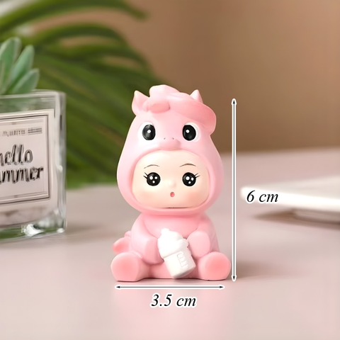 Bé Ngựa Nhựa Nhẹ Hồng