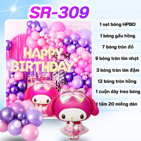 Bóng Chữ HPBD Melody SR-039