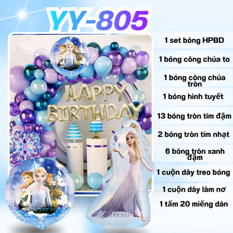Bóng Chữ HPBD Ela YY-805