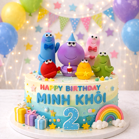 Bộ 6 Đất Set Hoạt Hình Oddbods Ngộ Nghĩnh
