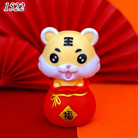 Tuong - hổ ngồi ngũ mở mắt